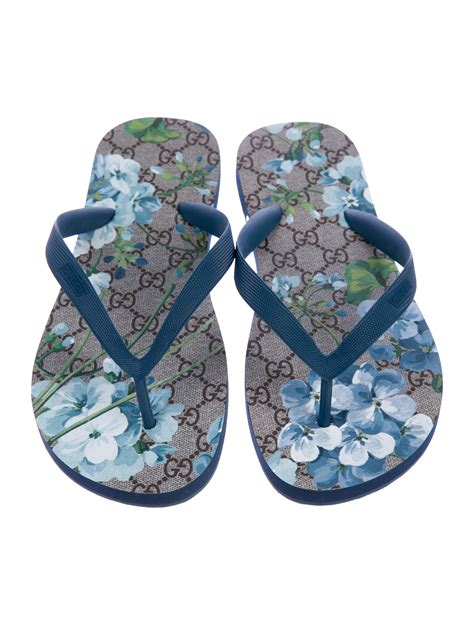 gucci flip flops blooms|gucci flip flops loop.